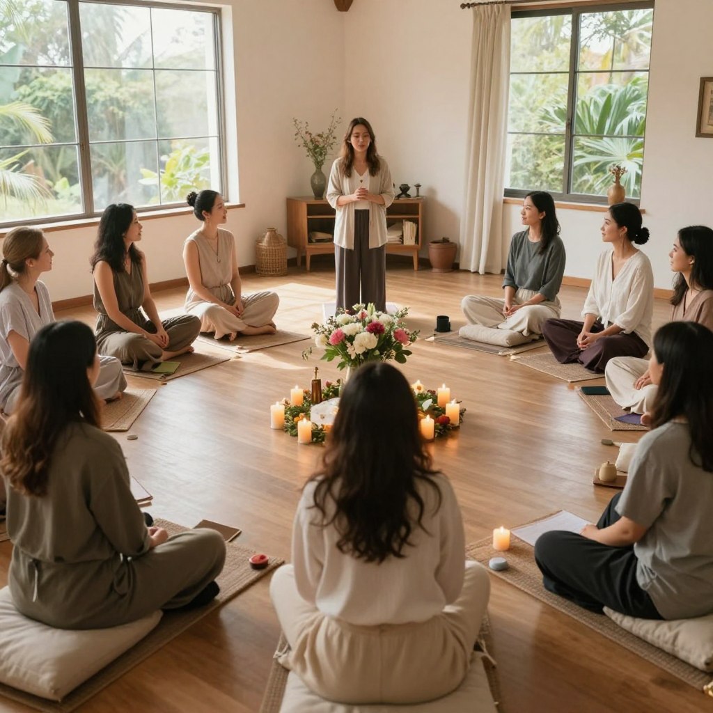 Divine feminine workshop and retreat experience