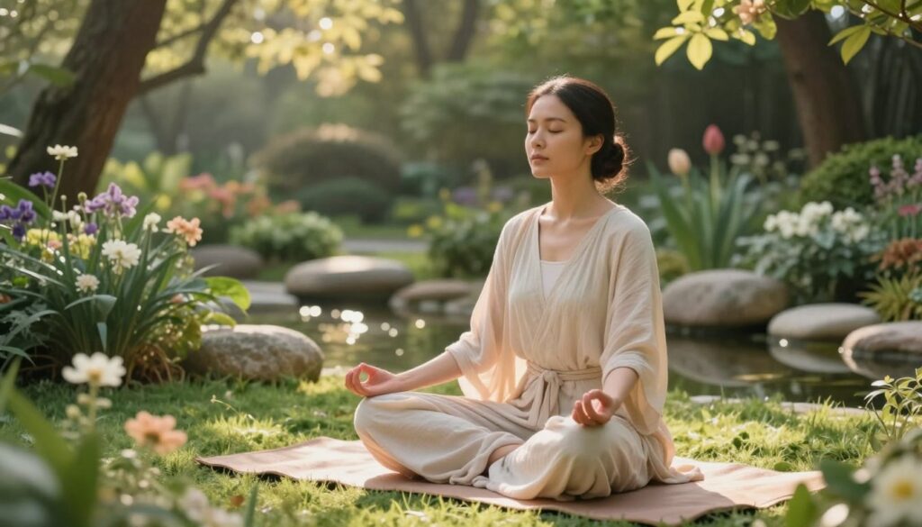 Meditation techniques for feminine energy flow