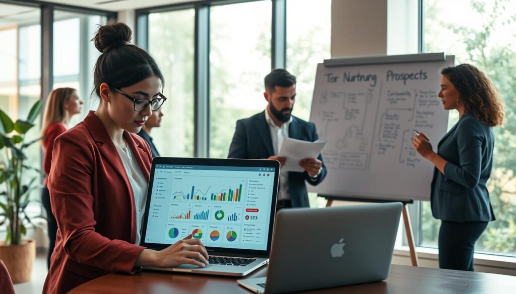Nurturing prospects through customized content