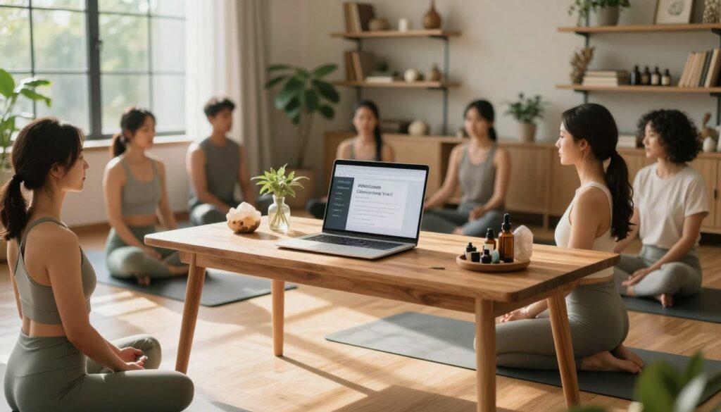 Online wellness courses and natural healing