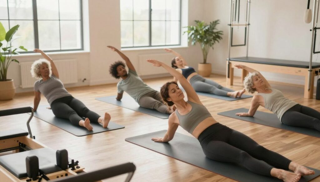Pilates training