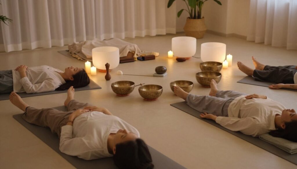 Sound bath experience Sound bath experience