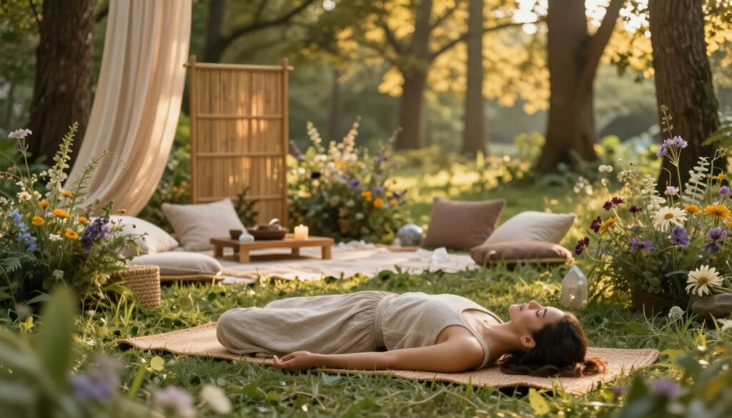 wellness retreat aesthetic